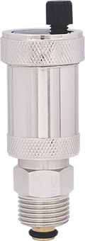 Automatic compact air vent with isolating valve
