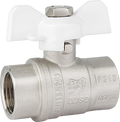 Ball valve «STANDARD», F/F, butterfly handle