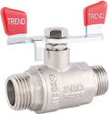 Ball valve «TREND», M/M, butterfly handle