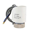Thermoelectric actuator, normally closed