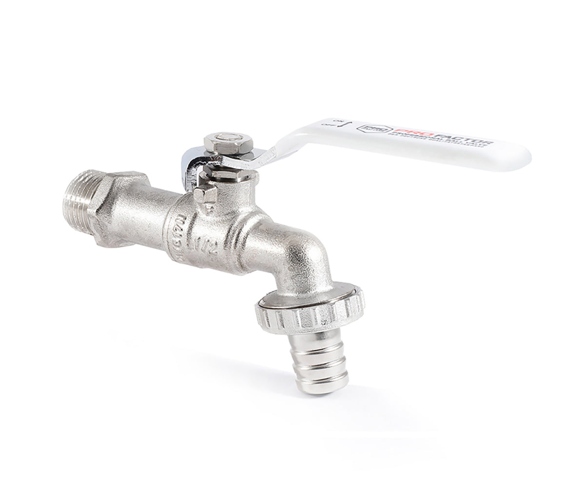Water draw-off ball valve, lever handle — view 5