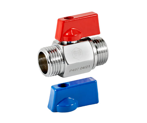 Ball valve MINI, M/M — view 1