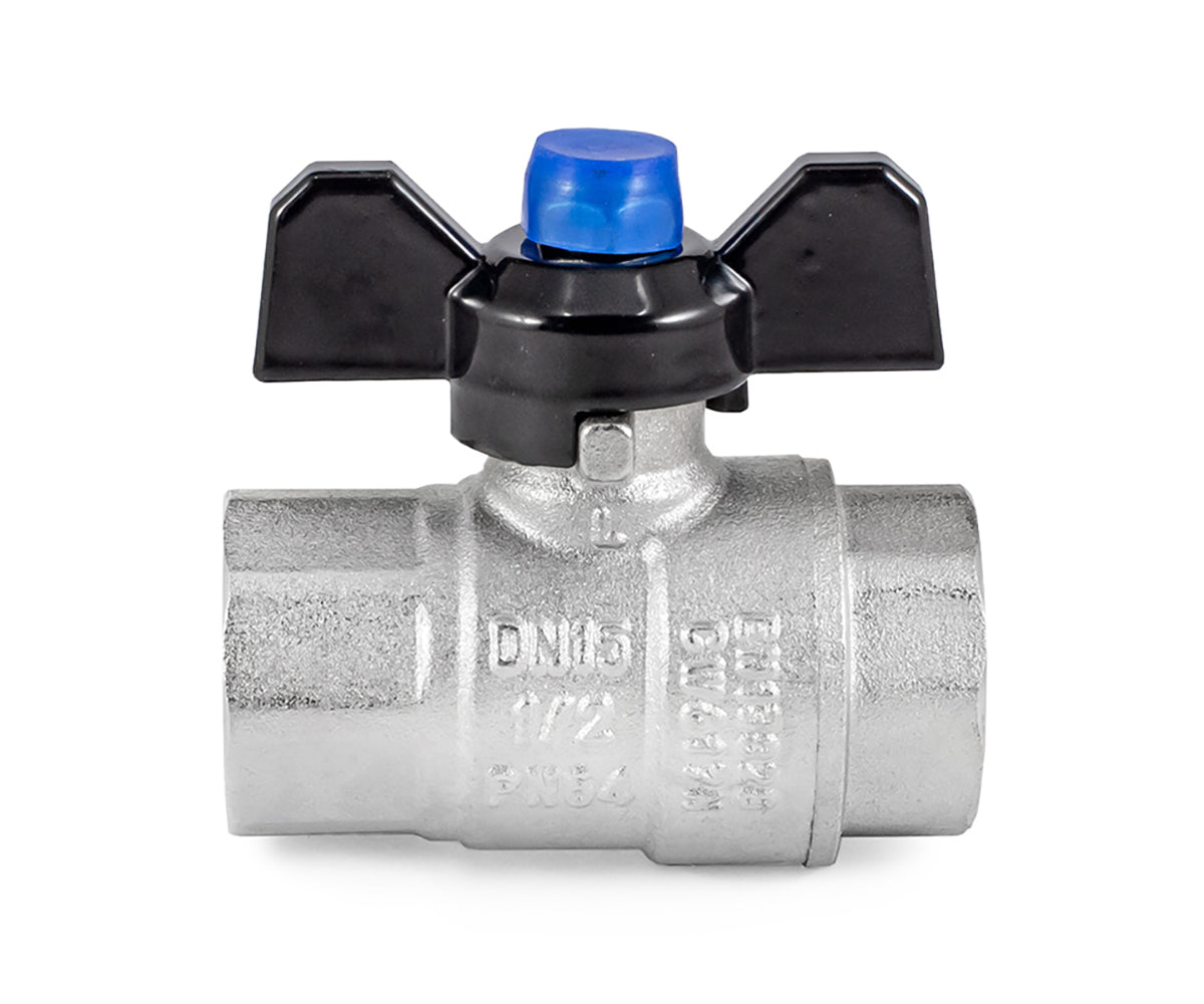 Ball valve «STRONG», F/F, butterfly handle — DN 15 / ½", view 5