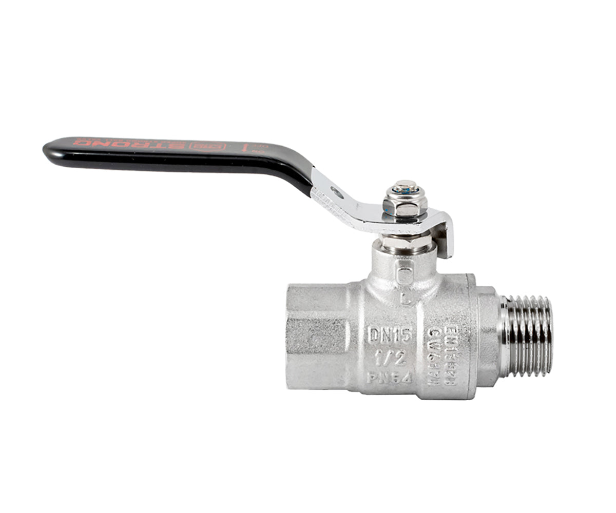 Ball valve «STRONG», F/M, lever handle — DN 15 / ½", view 6