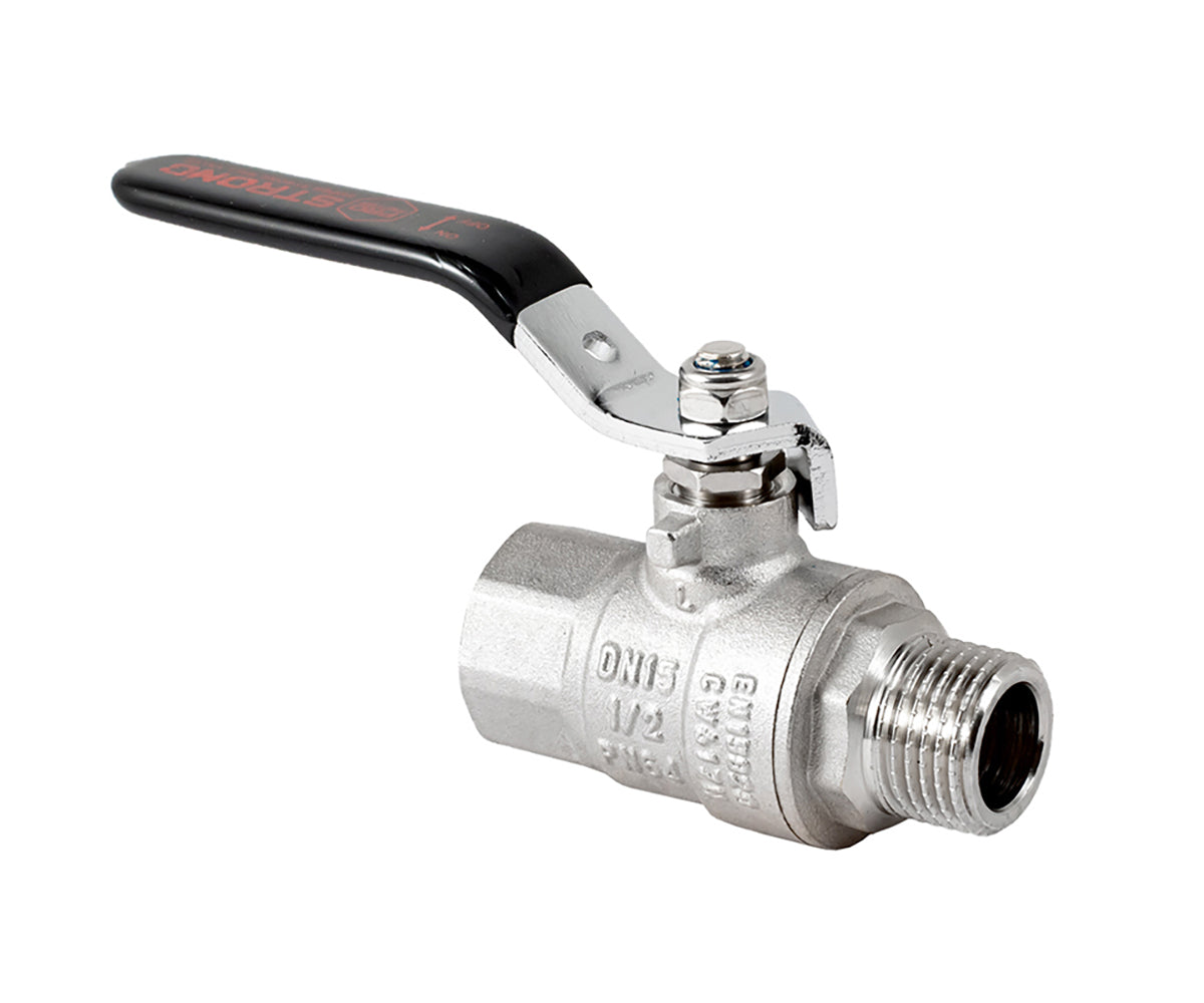 Ball valve «STRONG», F/M, lever handle — DN 15 / ½", view 7