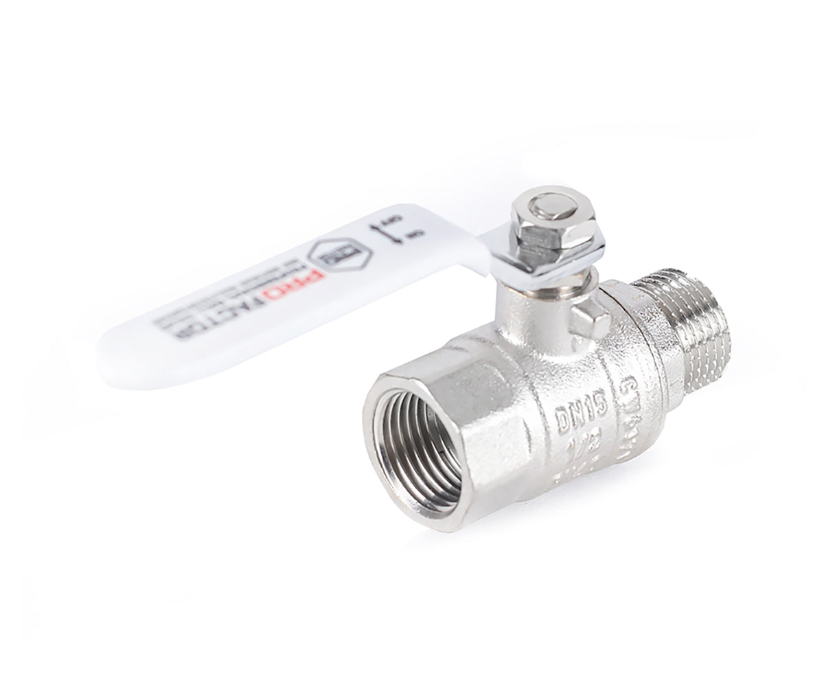 Ball valve «STANDARD», F/M, lever handle — DN 15 / ½", view 6