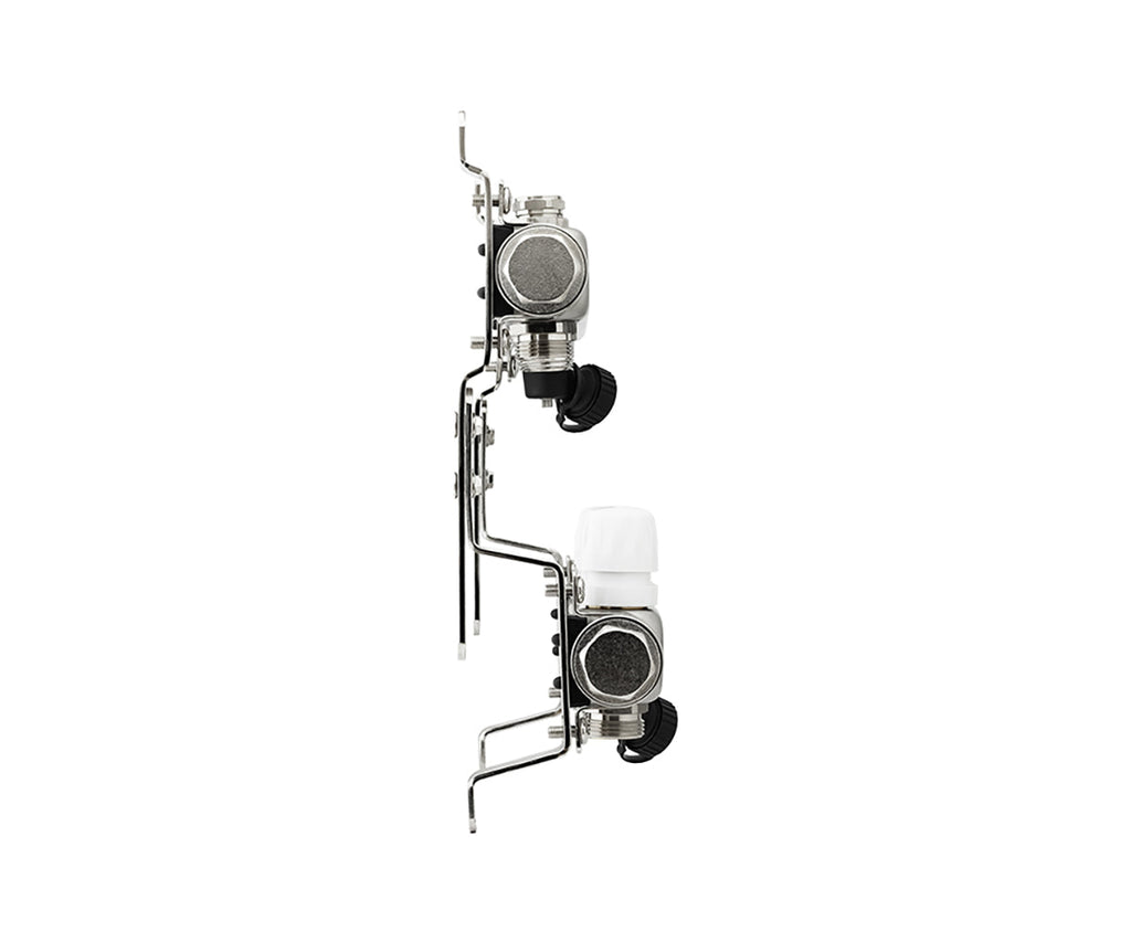 Manifold group with preset and thermostatic valves, drain valves and air vents — PF MB 808.4, ракурс 8