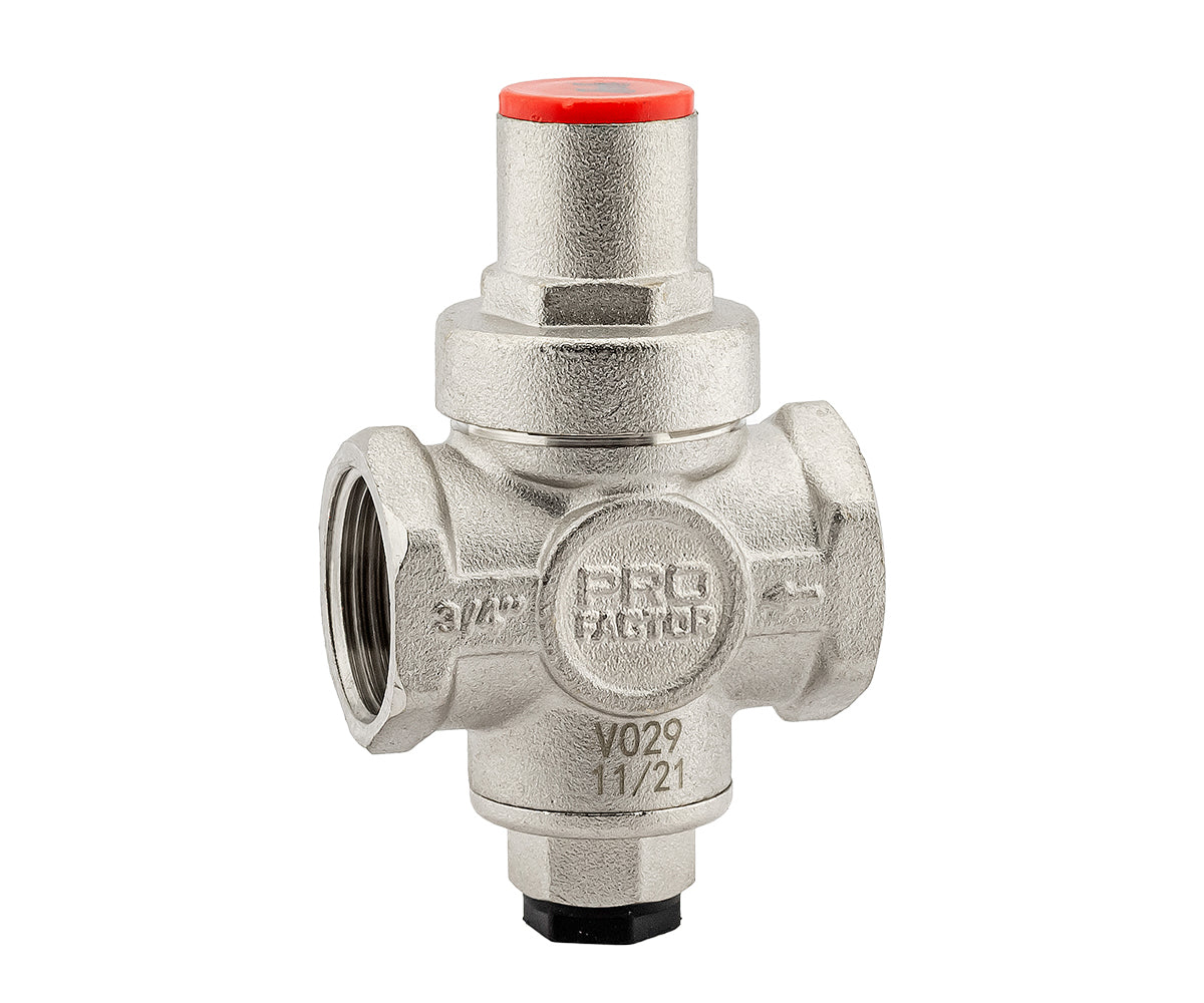 Piston pressure reducing valve with connection for pressure gauge — PF PRV 251.20, ракурс 1