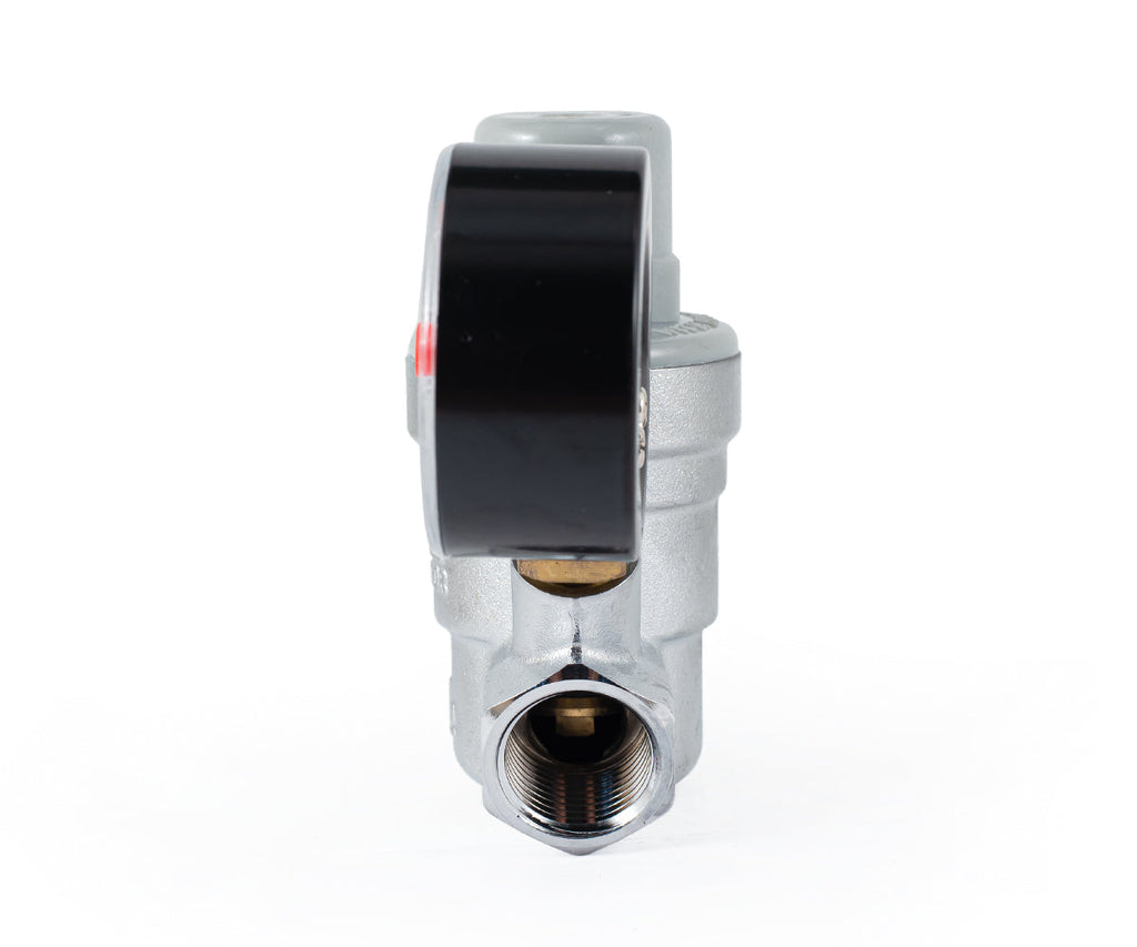 Diaphragm pressure reducing valve with 1/4" pressure gauge — PF PRV 253G, ракурс 4