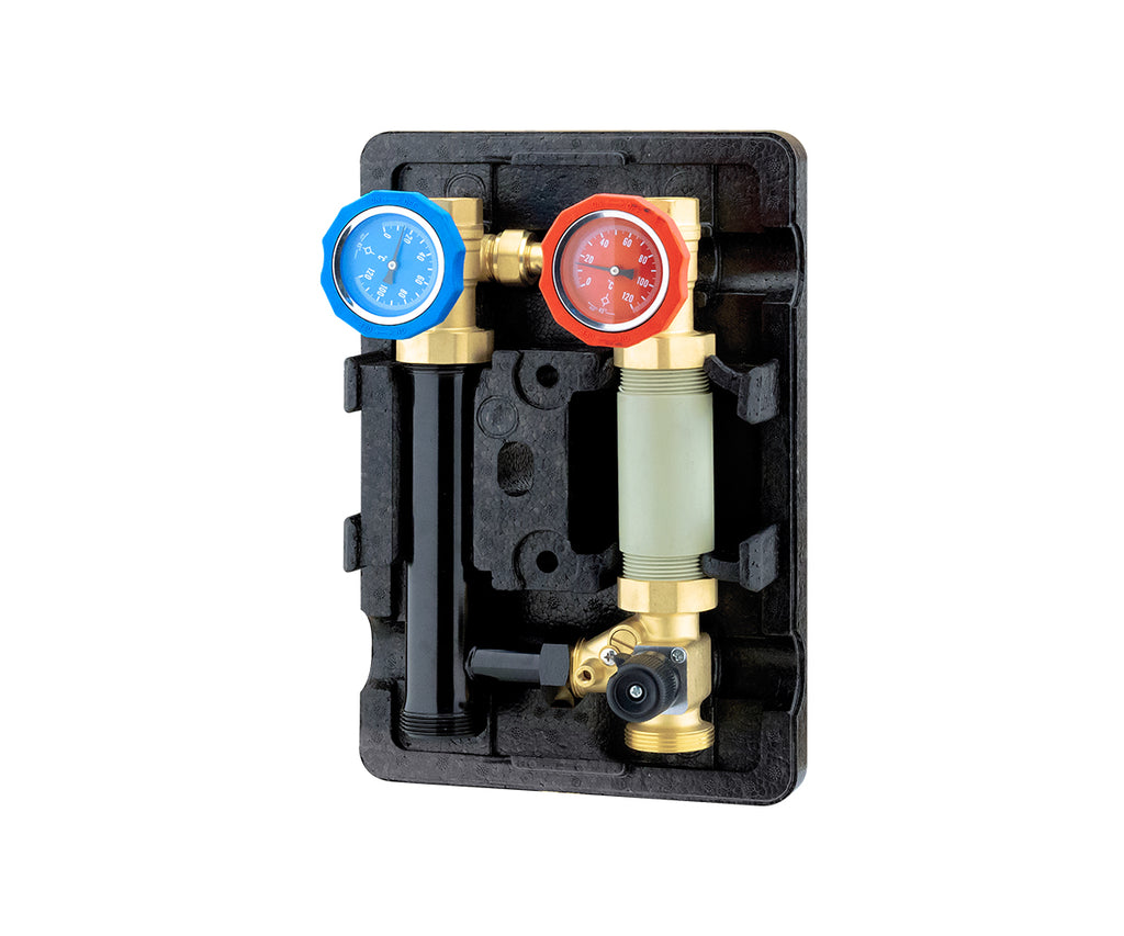 Quick-mount pump group with three-way mixing valve — PF PU 1052, view 2