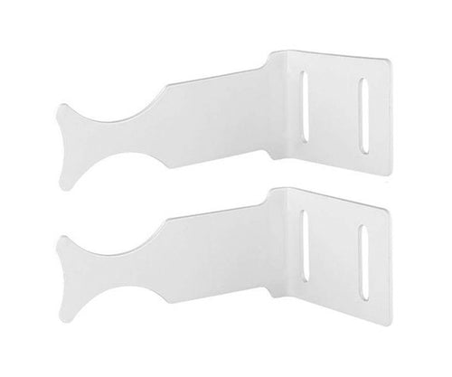 Angled radiator bracket (set of 2 pcs.) — PF RBA 600.95, view 1