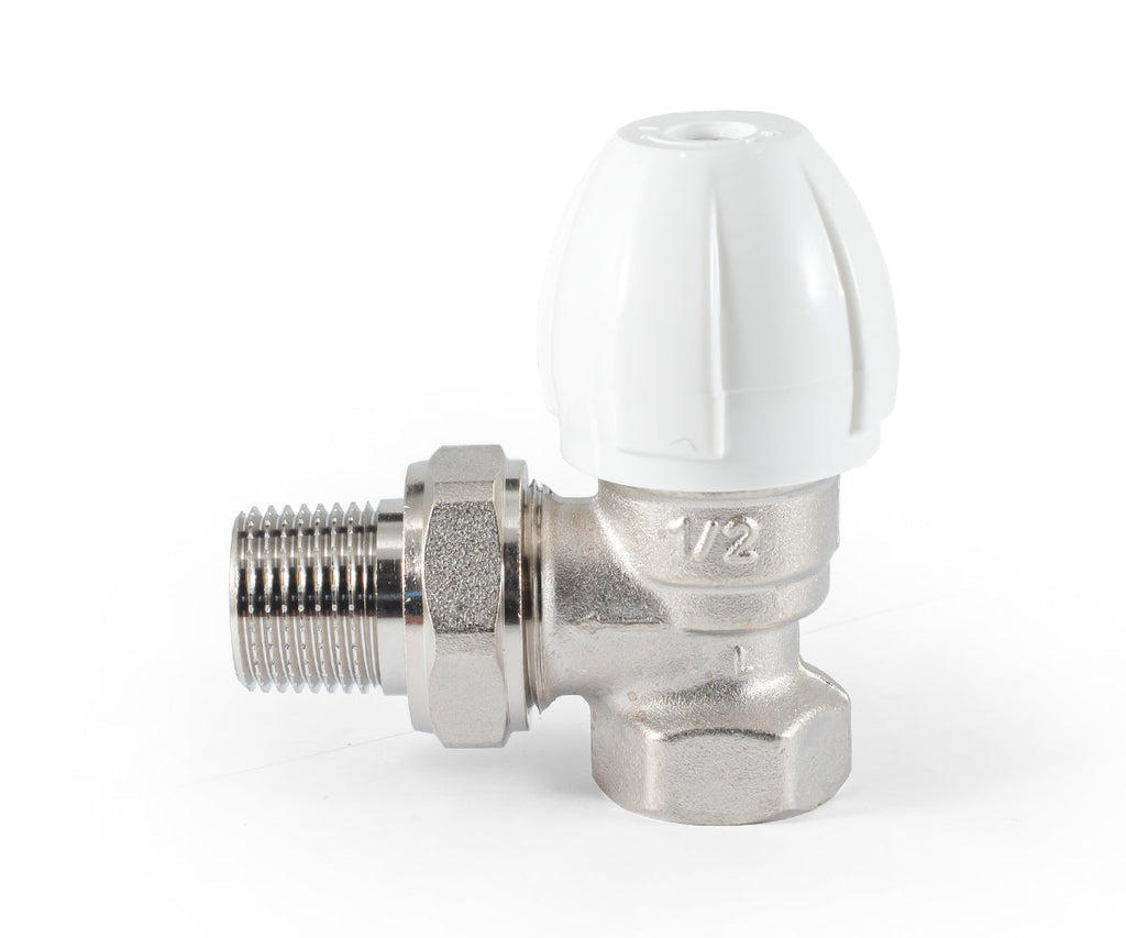 Radiator regulating valve, angle, seat-type shut-off — view 2