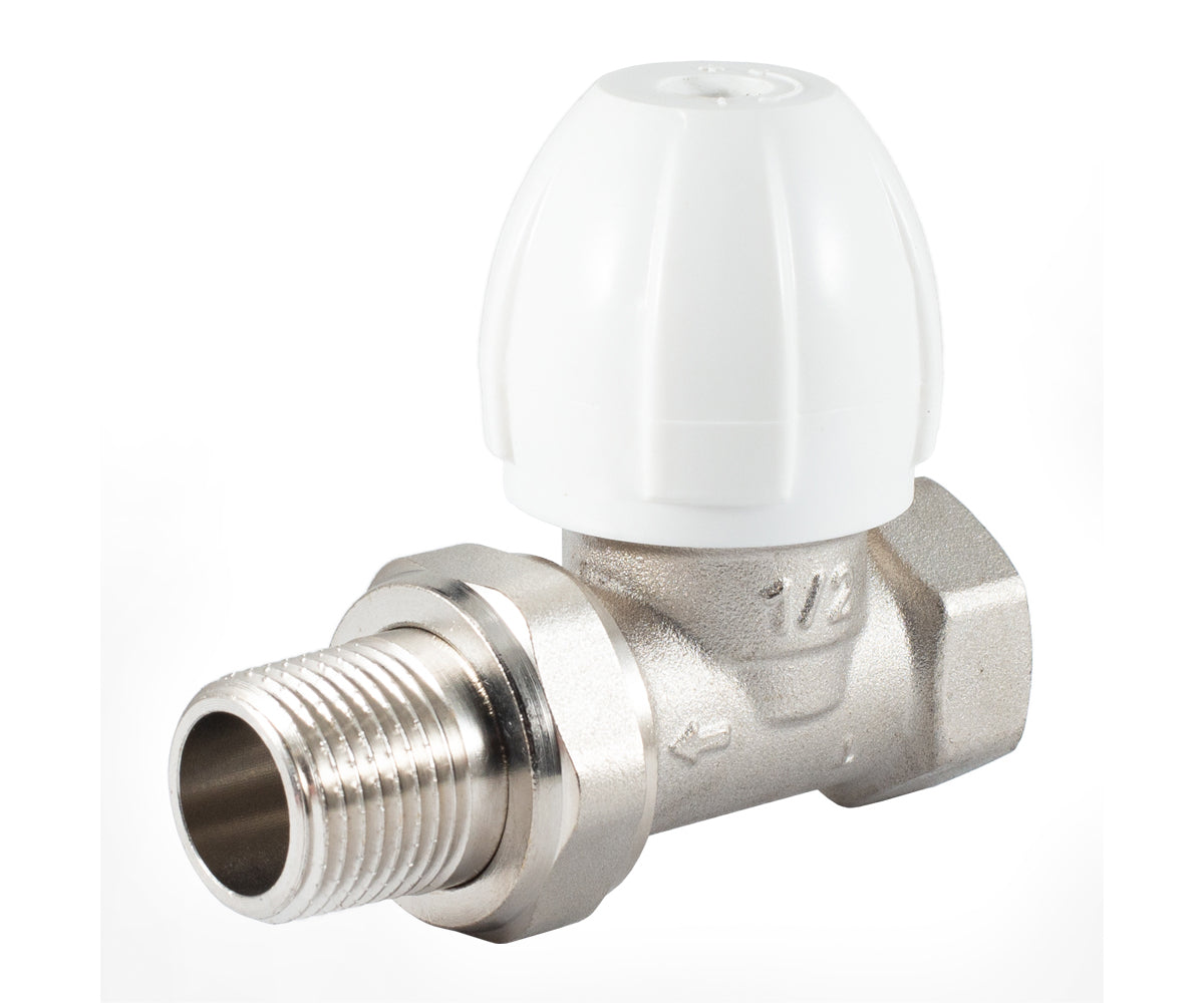 Radiator regulating valve, straight, seat-type shut-off — view 1