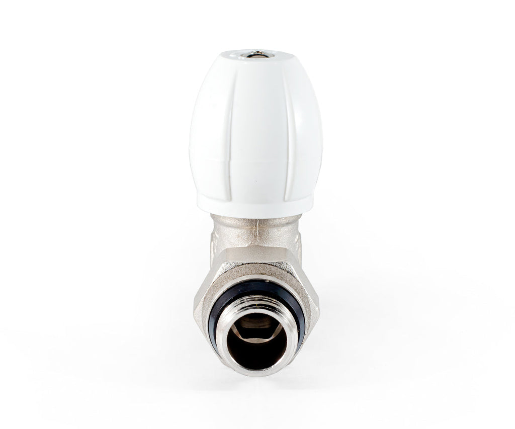 Radiator regulating valve, straight, cone-type shut-off, with union O-ring seal — view 7
