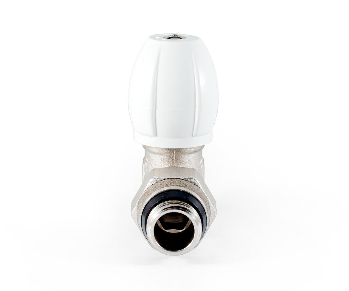 Radiator regulating valve, straight, cone-type shut-off, with union O-ring seal — view 7
