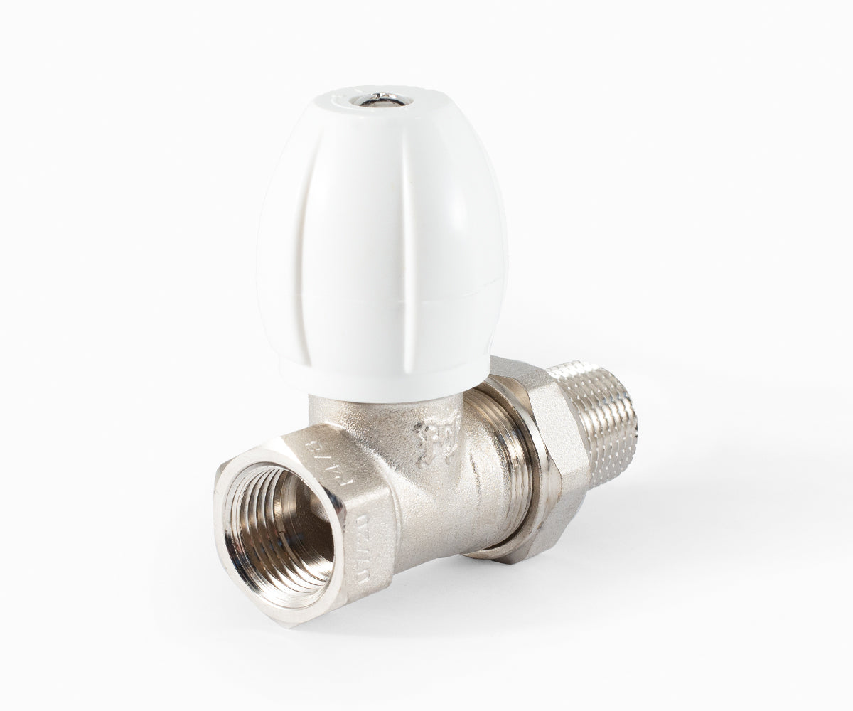Radiator regulating valve, straight, cone-type shut-off — view 4