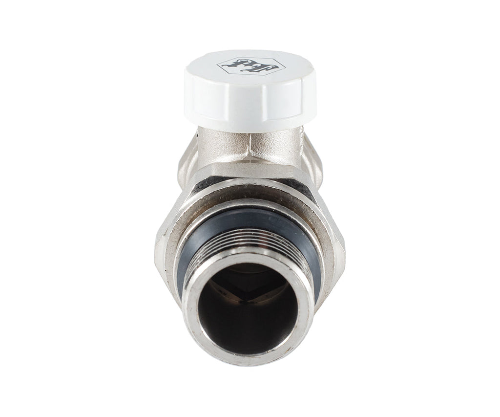 Radiator lockshield valve, straight, cone-type shut-off, with union O-ring seal — PF RVS 377UR, view 8