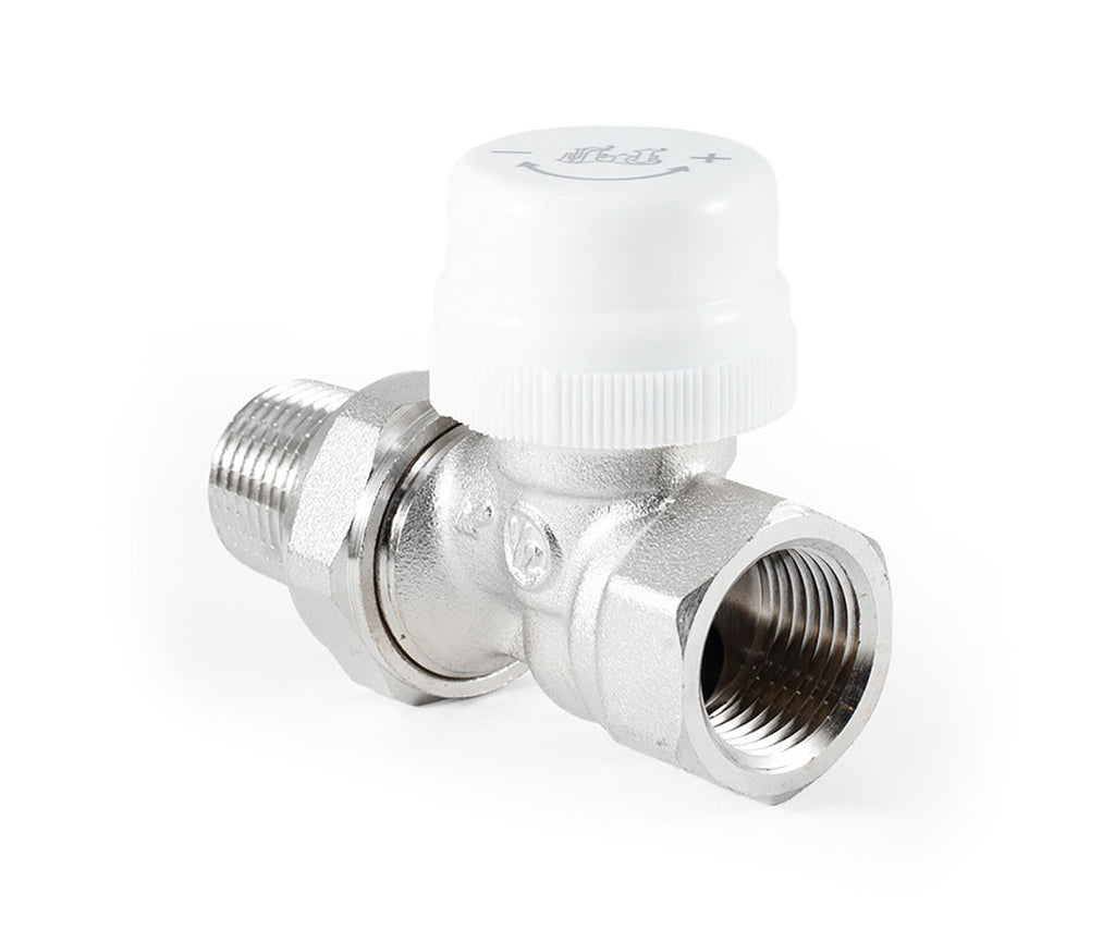 Straight thermostatic radiator valve — view 3
