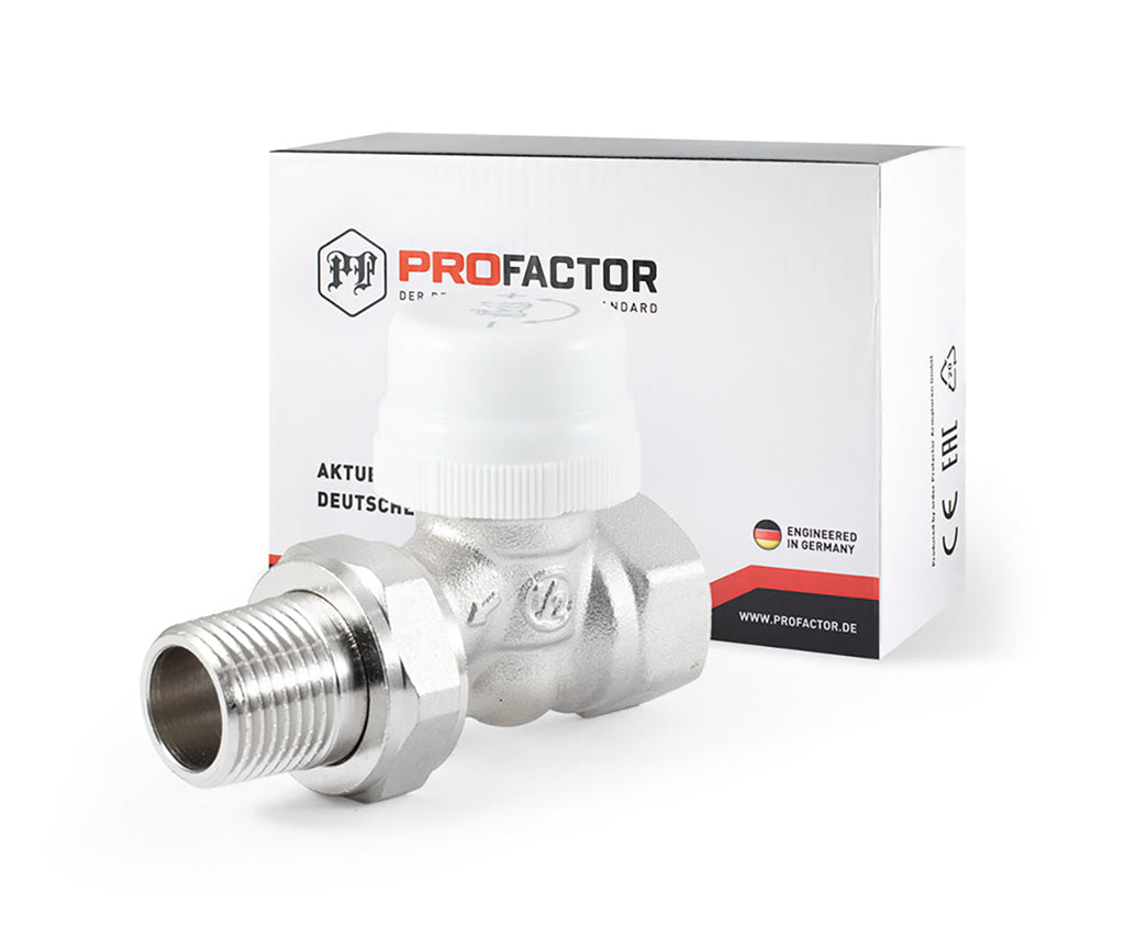 Straight thermostatic radiator valve — view 8