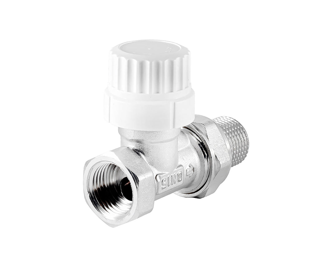 Straight thermostatic radiator valve with presetting — view 4