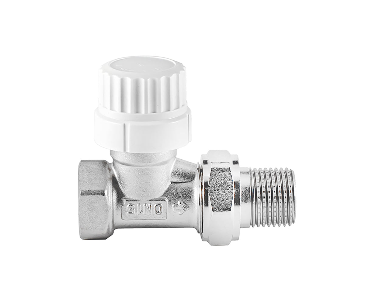 Straight thermostatic radiator valve with presetting — view 5