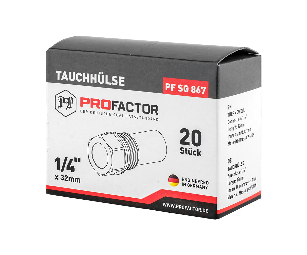 Immersion sleeve with O-ring for thermometer PF SG 866 — PF_SG_867_5