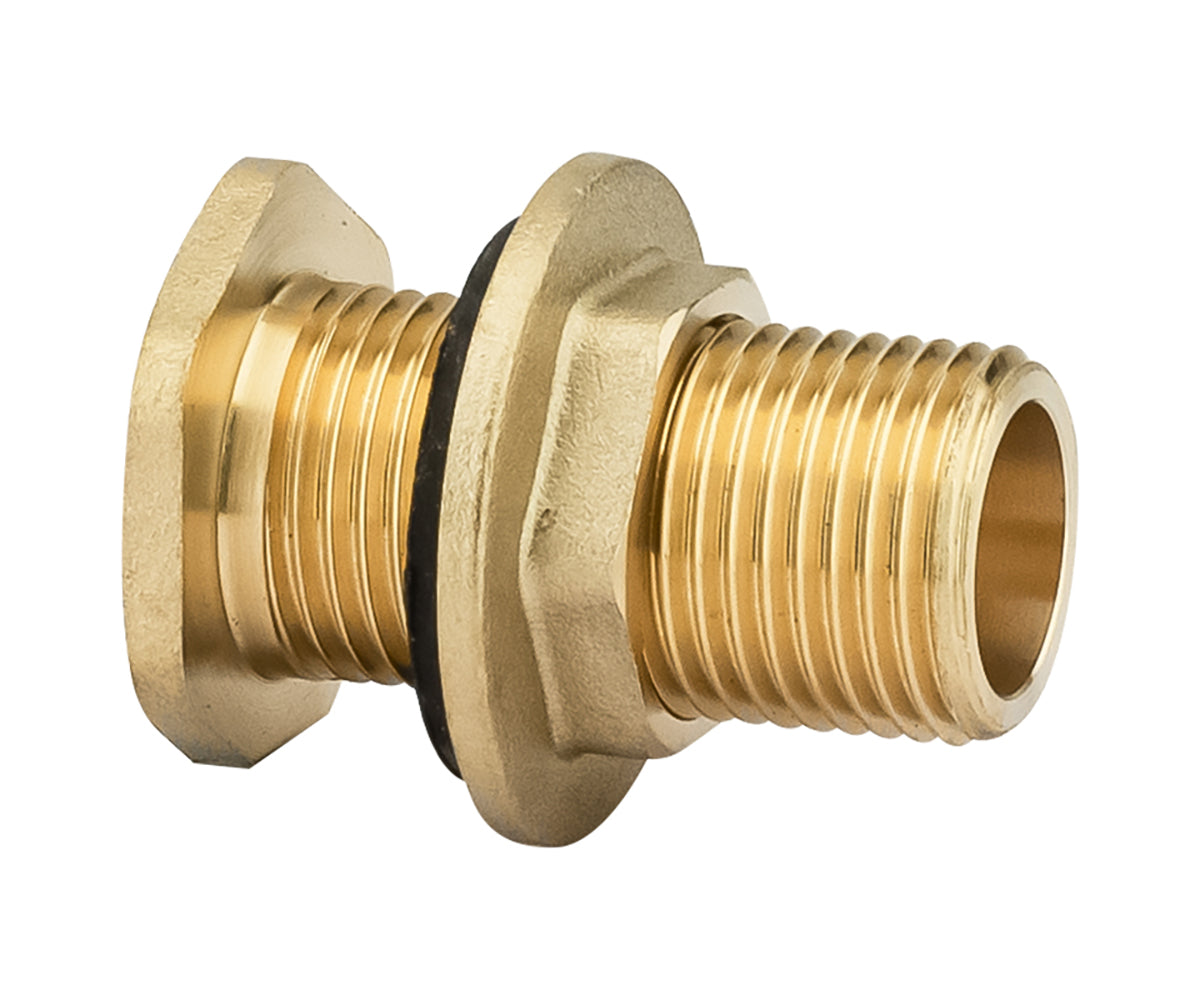 Tank adaptor with flange — view 2