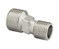 Eccentric connector with escutcheon (chrome) for mixer — view 1