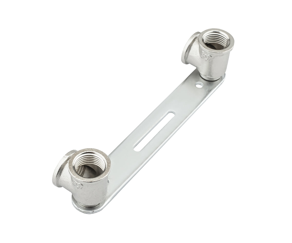 Mounting bracket with F/F elbows for mixer — view 3