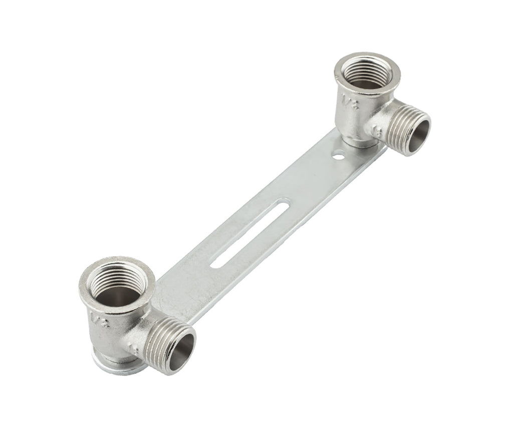 Mounting bracket with F/M elbows for mixer — view 3