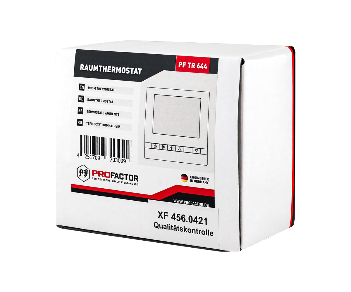 Room thermostat — PF_TR_644_8