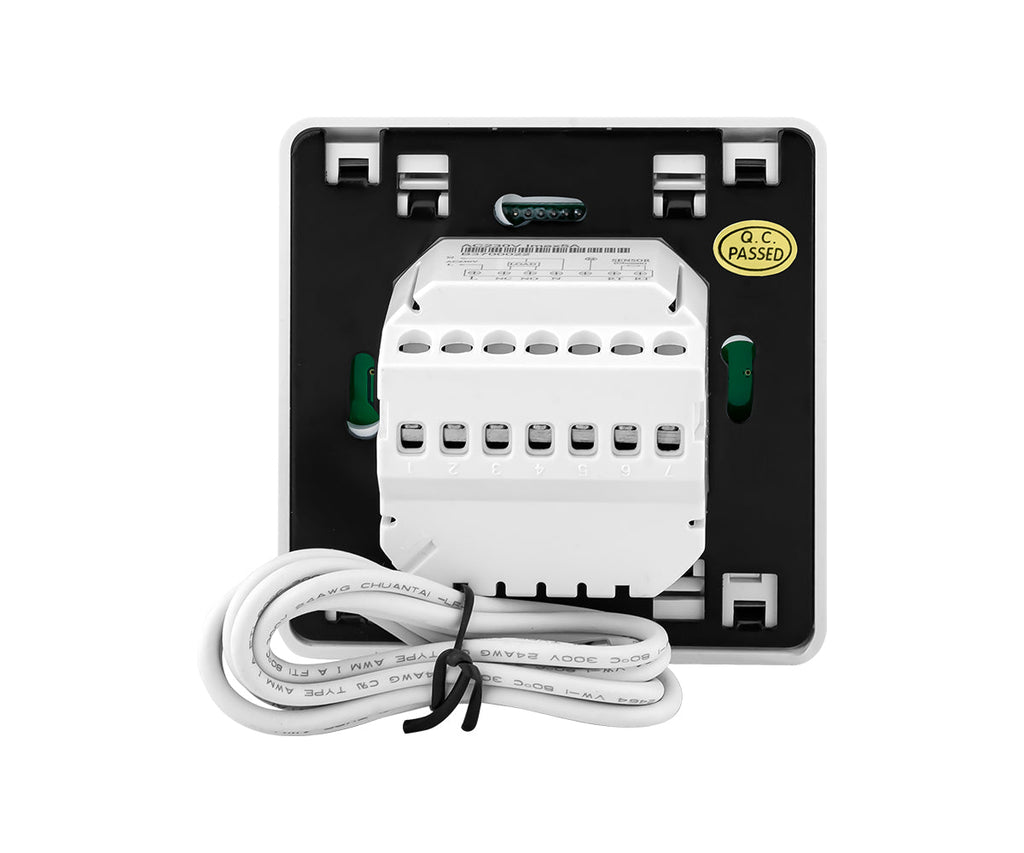 Room thermostat with water underfloor heating sensor — PF_TR_646_5