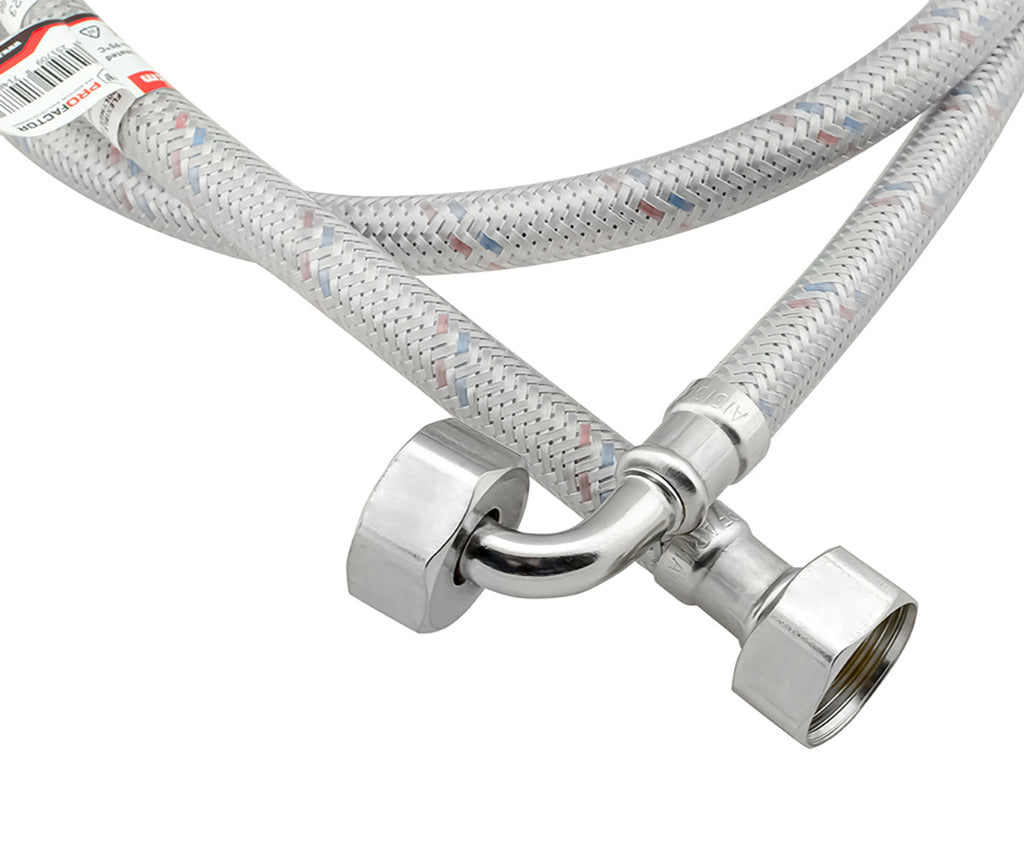 Flexible connection «LUXE» for washing machines with angle connection ¾" — PF WFH 591.100, ракурс 4