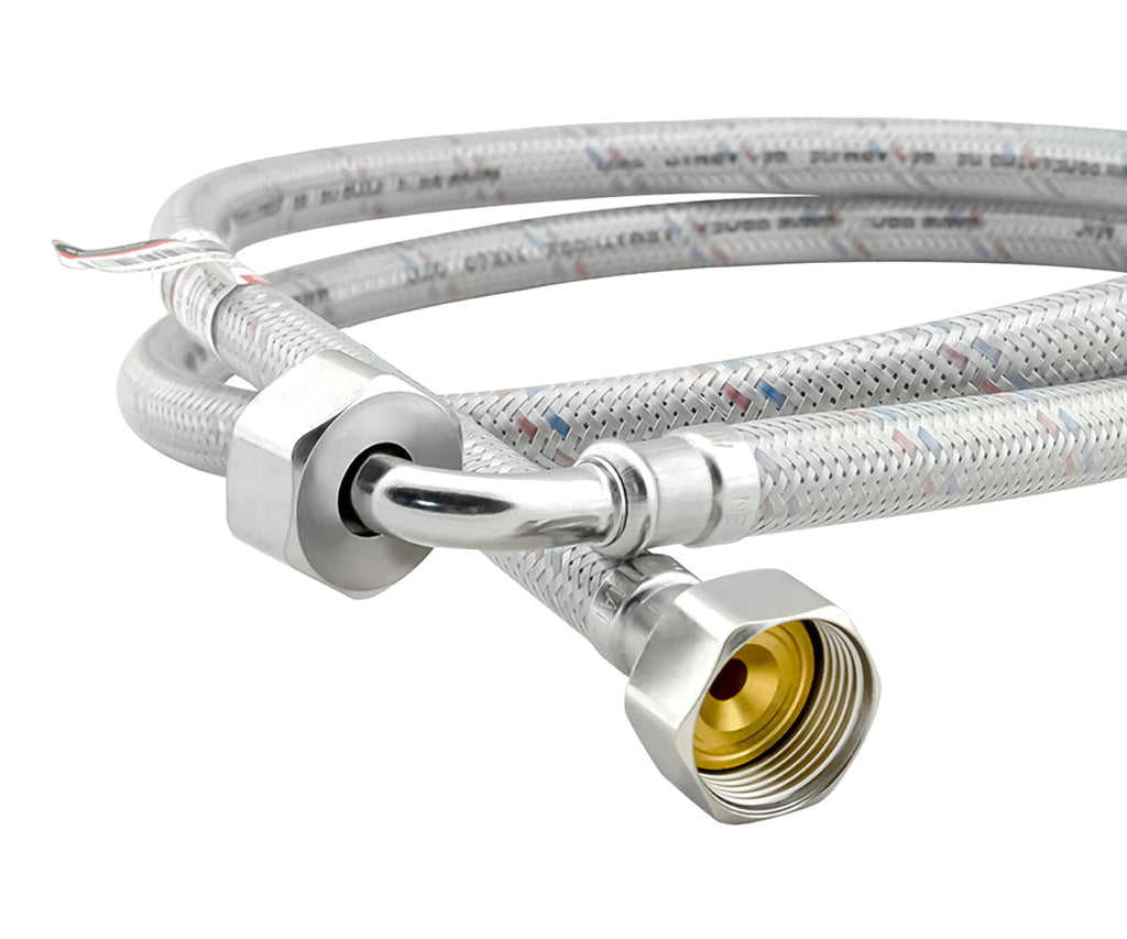 Flexible connection «LUXE» for washing machines with angle connection ¾" — PF WFH 591.100, ракурс 5