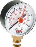 Pressure gauge d 53 mm, radial connection