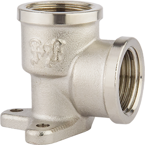 Wall plate elbow F/F