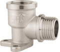 Wall plate elbow F/M