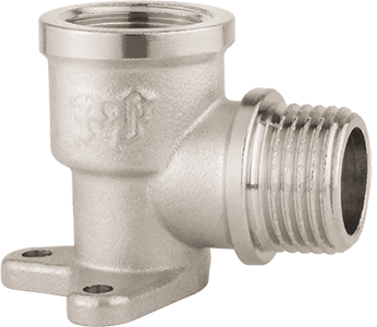 Wall plate elbow F/M