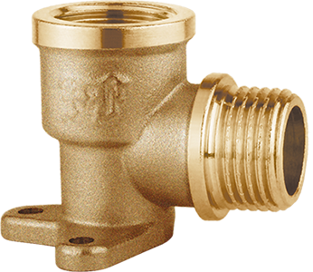 Wall plate elbow F/M