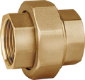 Union with union nut F/F