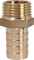 Hose tail with male thread