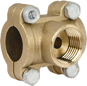 Water outlet (saddle clamp / tapping)