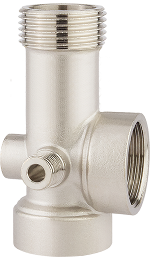 Extended 5-way connector for pump stations